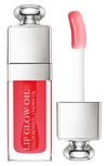 Dior Lip Glow Oil Cherry 0.2 oz/ 6 ml In 015 Cherry