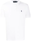 Polo Ralph Lauren Embroidered Logo Short-sleeve Polo Shirt In White
