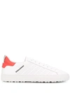 DSQUARED2 LACE-UP LOW-TOP SNEAKERS