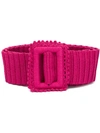 MSGM CROCHET KNIT BELT