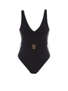 TORY BURCH TORY BURCH BELTED SWIMSUIT