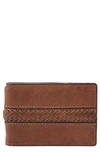 FOSSIL FRANCIS LEATHER MONEY CLIP WALLET,ML4178