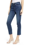 Edwin Elin High Waist Crop Slim Jeans In Rotation