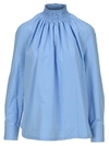 PRADA PRADA TURTLE NECK BLOUSE