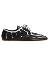 PRADA PRADA CONTRASTING BRAIDED LACE