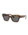 Ray Ban Square Acetate Sunglasses In Havana