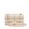 WHAT GOES AROUND COMES AROUND CHANEL MULTI TWEED 2.55 10” BAG