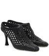 PROENZA SCHOULER WOVEN LEATHER ANKLE BOOTS,P00428923