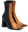 ELLERY HELGA LEATHER ANKLE BOOTS,P00449530