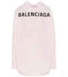 BALENCIAGA LOGO COTTON-POPLIN SHIRT,P00469344