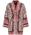 ETRO PRINTED SILK-BLEND JACKET,P00467812