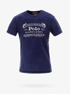 Polo Ralph Lauren Vintage Logo Print Jersey T-shirt In Blue