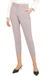 Theory Treeca 2 Good Wool Crop Suit Pants In Dusty Lavender