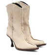 ACNE STUDIOS SUEDE ANKLE BOOTS,P00435731
