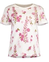 GIAMBATTISTA VALLI Ivory Short Sleeve Floral T-Shirt