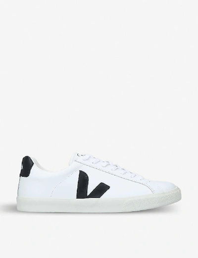 Veja Panelled Low-top Sneakers In White