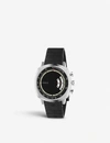 GUCCI YA157301 GRIP STAINLESS STEEL AND RUBBER WATCH,757-10001-YA157301