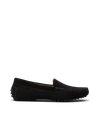 M. Gemi The Felize Suede In Black/black Pegs