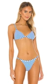 SOLID & STRIPED LULU BIKINI TOP,SLST-WX487