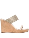 AQUAZZURA RENDEZ VOUS 105MM WEDGE SANDALS