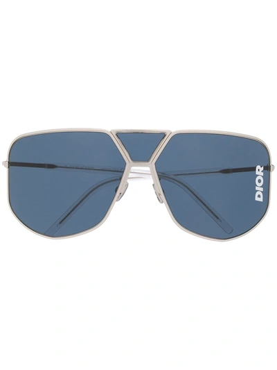 Dior Eyewear Sunglasses In Silver