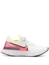 Nike Women's React Infinity Run Flyknit Running Sneakers From Finish Line In White