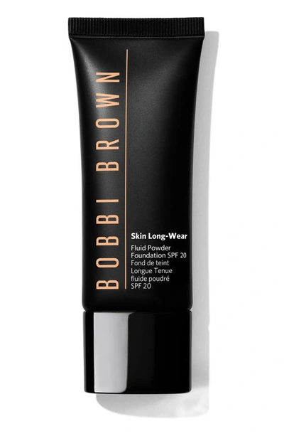 Bobbi Brown Skin Long-wear Fluid Powder Foundation Spf 20 Natural Tan 1.4 oz/ 40 ml In Natural Tan (w-054)