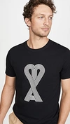 AMI ALEXANDRE MATTIUSSI Large Ami Heart T-Shirt