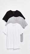 CALVIN KLEIN UNDERWEAR 3 Pack Regular Fit Classic Short Sleeve Tee