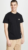 Maison Kitsuné Maison Kitsune Fox Head T Shirt In Black