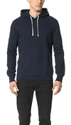 REIGNING CHAMP MIDWEIGHT TERRY SLIM HOODIE NAVY