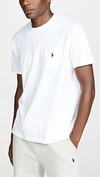 Polo Ralph Lauren Classic Fit Crew Neck Tee In White