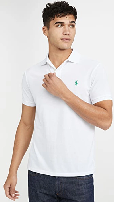Polo Ralph Lauren Men's Earth Recycled Polo Shirt In White