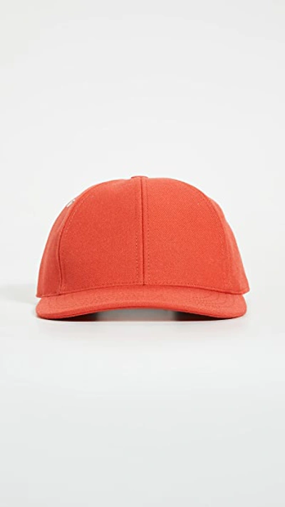 Ami Alexandre Mattiussi Classic Baseball Cap In Red