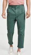 ALEX MILL Pleated Chino Trousers