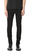 Ksubi Wolfgang Static Embroidered Jeans In Black