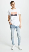 Ksubi Van Winkle Skyhigh Trashed Skinny Jeans In Denim