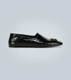 BALENCIAGA COSY BB DETAIL LEATHER LOAFERS,P00458881