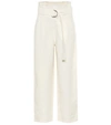 GANNI HIGH-RISE STRAIGHT trousers,P00458255