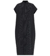 BALENCIAGA STRIPED COTTON-POPLIN SHIRT DRESS,P00469302