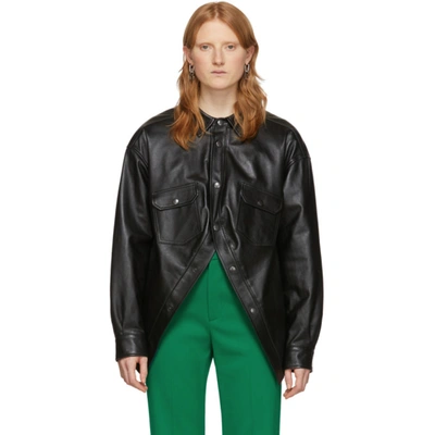 Balenciaga Black Swing Canadian Jacket