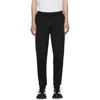 GIVENCHY BLACK WOOL TECH LOUNGE trousers