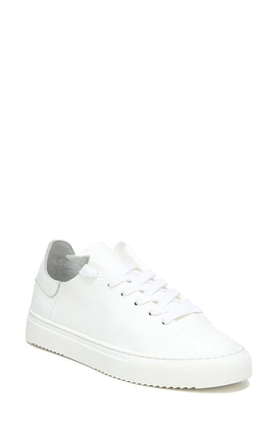 Sam Edelman Poppy Womens Leather Lace-up Fashion Sneakers In White