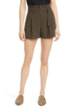 CLUB MONACO DARCEE BELTED SHORTS,295806255002