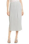 CLUB MONACO PLISSE MIDI SKIRT,295789838002