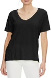 MICHAEL STARS V-NECK SUPIMA COTTON TEE,8982