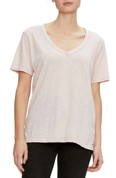 Michael Stars V-neck Supima Cotton Tee In Ballet