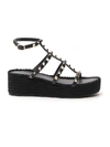 VALENTINO GARAVANI Valentino Garavani Rockstud Platform Sandals