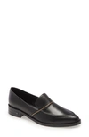 Freda Salvador Women's Light Apron-toe Loafers In Black Calf