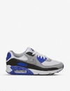 Nike Air Max 90 Men's Shoe In White/ Grey/ Royal/ Black